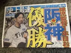 阪神タイガース 優勝記念新聞