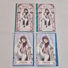 ブルーロック ナムコ特典 イラストシート 第1弾/第2弾 4点セット 糸師 冴