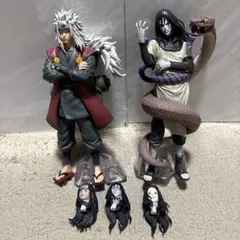 一番くじ NARUTO-ナルト-疾風伝 伝説の三忍 A賞自来也　B賞 大蛇丸