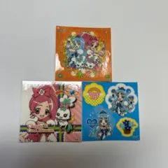 ハートキャッチプリキュア　ステッカー　3枚セット
