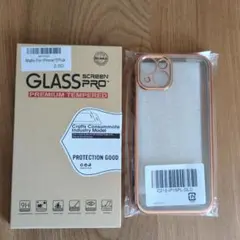 新品 iPhone15 Plus ガラスフィルム ケース セット