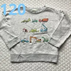 ビームス　BEAMS mini トレーナー　長袖　働く車　トップス