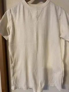 UNIQLO ワッフル半袖Tシャツ Sサイズ 綿100% サーマル