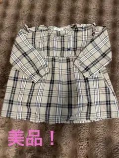 Polo Baby チェック柄ワンピース ロンパース