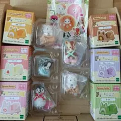 シルバニアファミリーキラキラくじ F賞コンプ　G賞