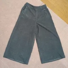 ワイドパンツ コーデュロイ