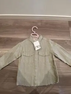 ZARA ストライプジャケット　アウター