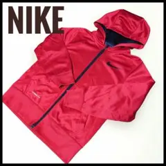 NIKE　ナイキ　Therma-Fit　赤　 Sサイズ　ジップアップ パーカー