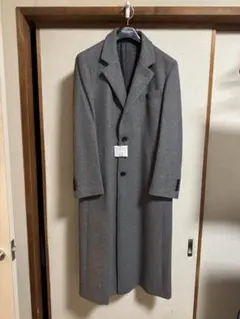 【新品未使用】MEN’S TENORAS ロングチェスターコート カシミヤ混