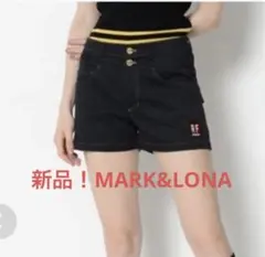 新品！MARK&LONA ピンク ショートパンツ　レディースMのサムネイル