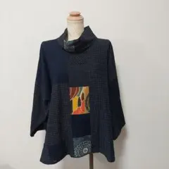 絣チュニック ハンドメイドのサムネイル