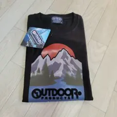 【新品】OUTDOOR PRODUCTS　メンズTシャツ　Tシャツ　M　黒
