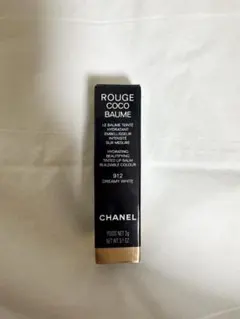 新品未使用CHANEL ルージュココ バーム 912 ドリーミーホワイト