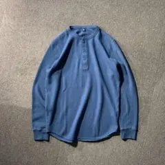 OLDUNIQLO Thermal HenleyNeck Y2KサーマルロンT - メルカリ