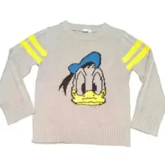 ディズニー ドナルド セーター 120 キッズ ヴィンテージ