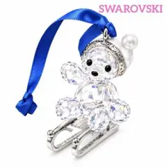 BK0001 箱付き スワロフスキー クリスタル 置物 クリスベア クリスマス