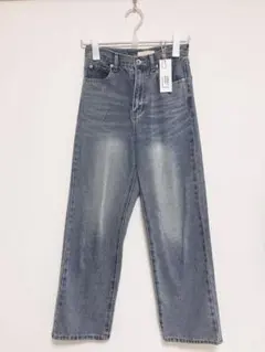 フリーズマート ストレートデニムパンツ ブルーオーバーダイ XSのサムネイル
