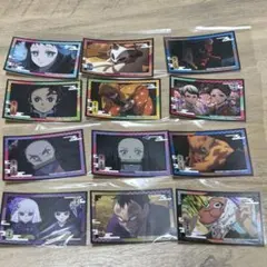 鬼滅の刃　デコステッカー　12枚セット