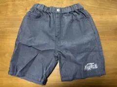 XLARGE kids美品　薄手デニムハーフパンツ120センチ