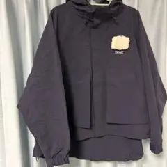 最終価格　Brook ネイビー ナイロンジャケット M
