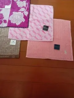 未使用 ラルフローレンとイブ・サンローランとジバンシィ 他計4枚セット