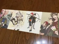 刀剣乱舞　未使用品ポストカード　4枚セット