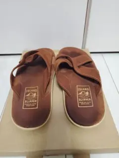 Island Slipper アイランドスリッパ 茶 スエード US5 23cm - メルカリ