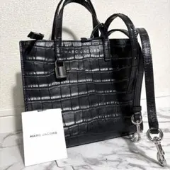 未使用保管品✨マークジェイコブス ミニ ハンドバッグ ショルダーバッグ 黒　革のサムネイル