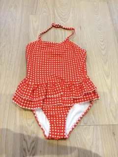 ギンガムチェック柄水着　130cm
