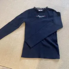 Algy girl ブラック 長袖カットソー