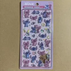 正規品　サンスター文具　ディズニー　ボンボンドロップ　シール　スティッチ