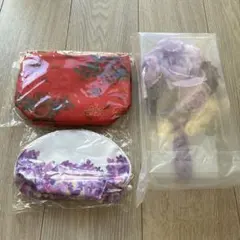 たかの友梨　手鏡＆ミニポーチ2個セット