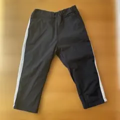 HOTBISCUITS 黒パンツ サイドライン付　裏ボア　90㎝