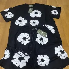 DENIM TEARS セットアップ　ブラック Mサイズのサムネイル