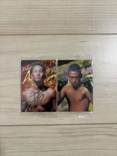 朝倉未来サイン入りカード