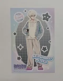 ブルーロック コラボカフェ本舗 Retro Pop 特典 イラストカード 凪