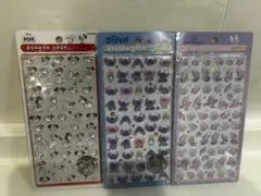 ボンボンドロップmini シール 3枚セット　ディズニー