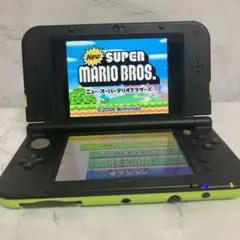 NEW 3DS LL ライムブラック 動作確認済み