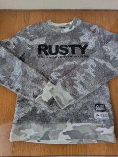 値下げしました！！RUSTY 迷彩柄 トレーナー　160cm