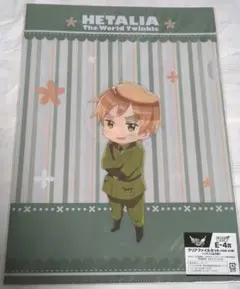 ヘタリア　アニくじ クリアファイル