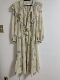 SNIDEL HOME フリル花柄ワンピース