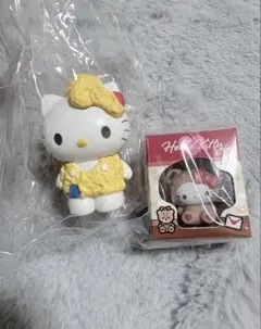 ハローキティ カプセルトイ2種セット《天麩羅・ミニチュアパッケージ》