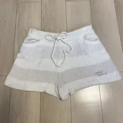 ジェラートピケ　ストライプ ルームウェア ショートパンツ