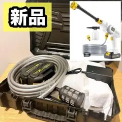 高圧洗浄機 コードレス 充電式 自吸式 洗車 小型 収納ケース 持ち運び便利