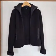 BLUE Les Copains ブルー レコパン 　ニットアンサンブル黒