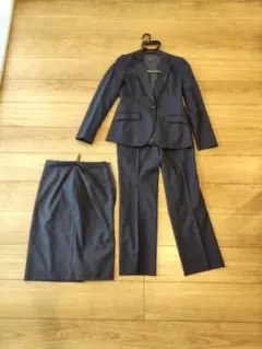 【INDIVI・5号】レディーススーツ 3点セット