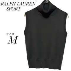 RALPH LAUREN SPORT ハイネックベスト　サイズM ネイビー