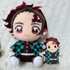 鬼滅の刃 ぬいぷりけ おすわりBIGぬいぐるみ 竈門炭治郎 ぽてっとますこっと