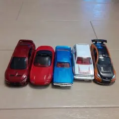 トミカ 5台セット ミニカー 三菱 ランサーエボリューションX