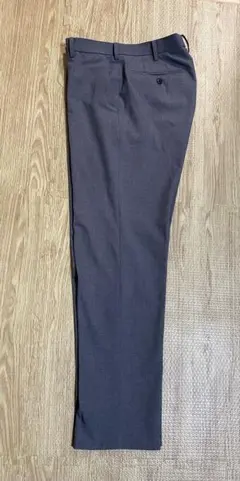 L*ａ様 大人気 ユニクロ 感動パンツ S ダークグレー スラックス